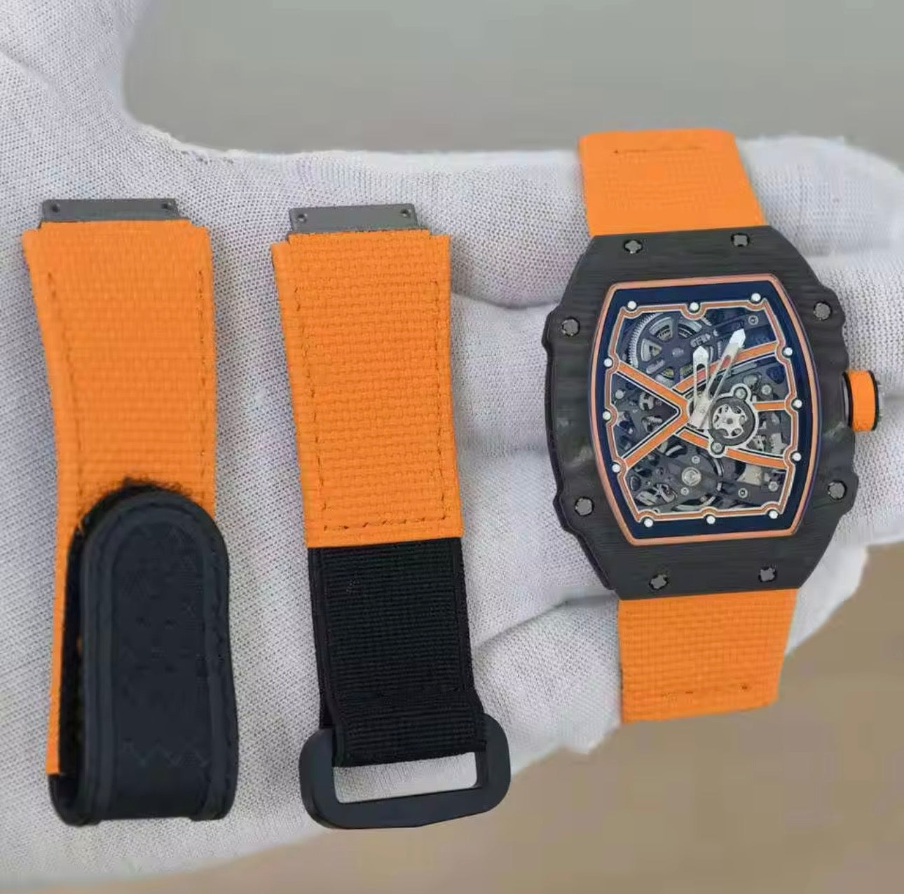 RM 67-02 Orange Sports Luxury Watch