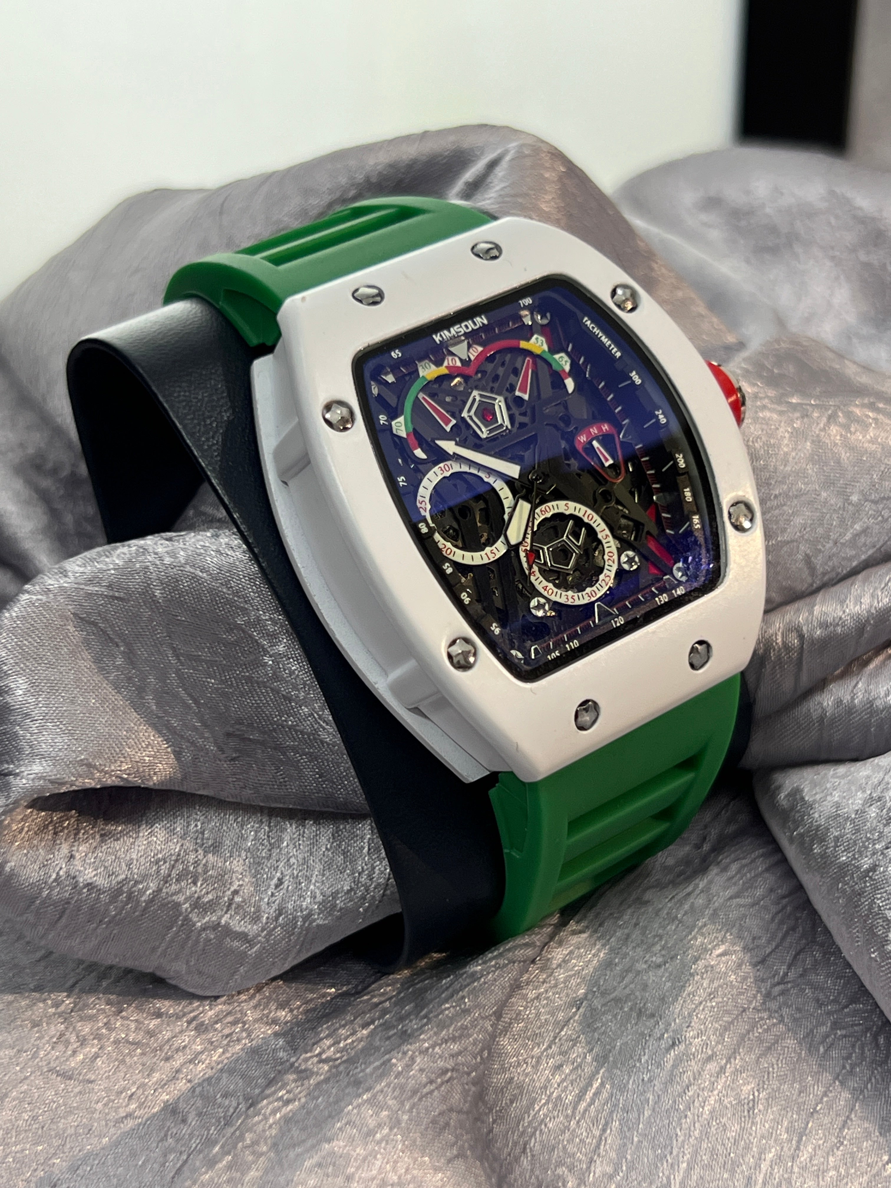 Richard Mille RM 55 Bubba Watson White Ceramic
