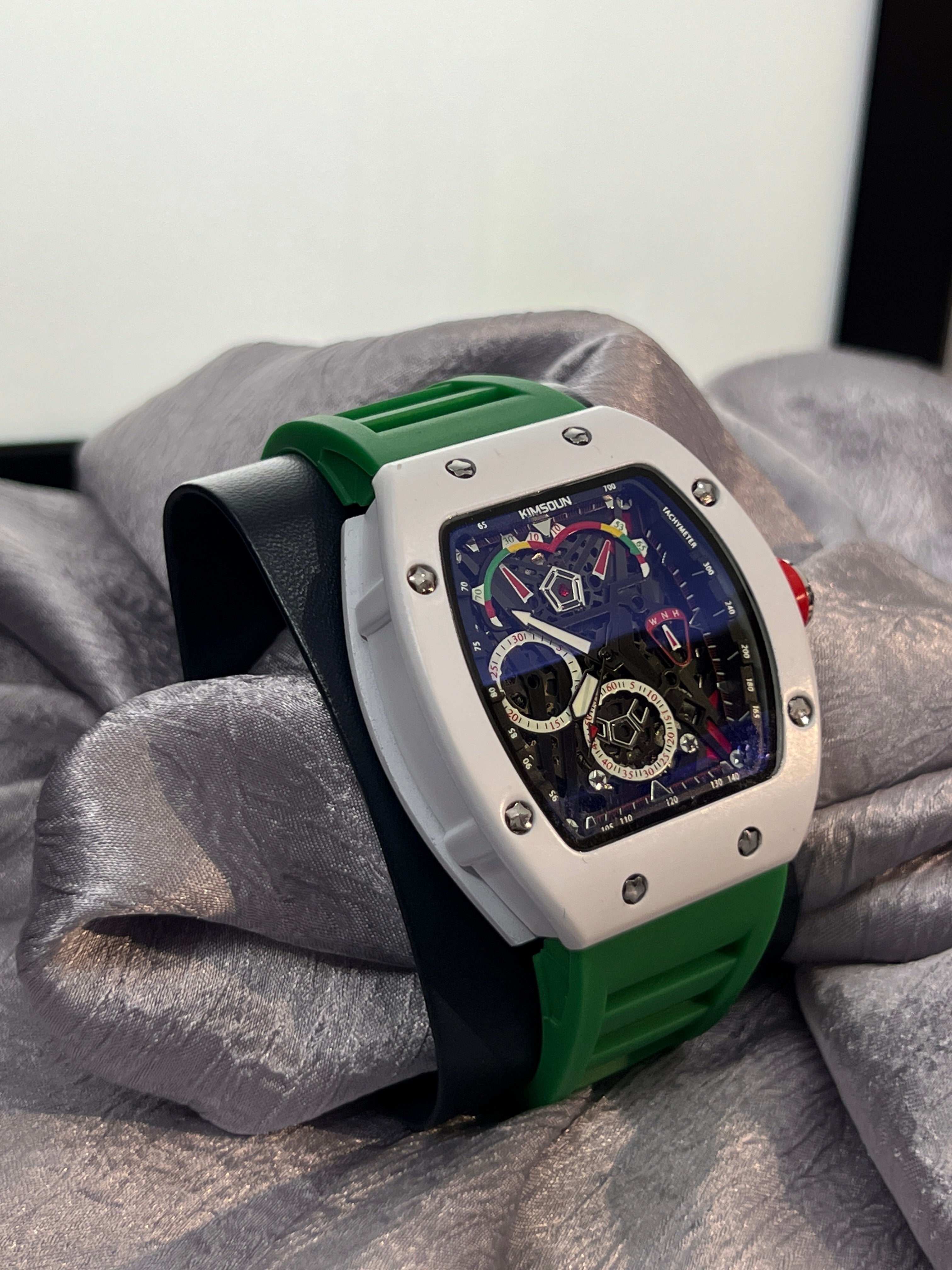 Richard Mille RM 55 Bubba Watson White Ceramic