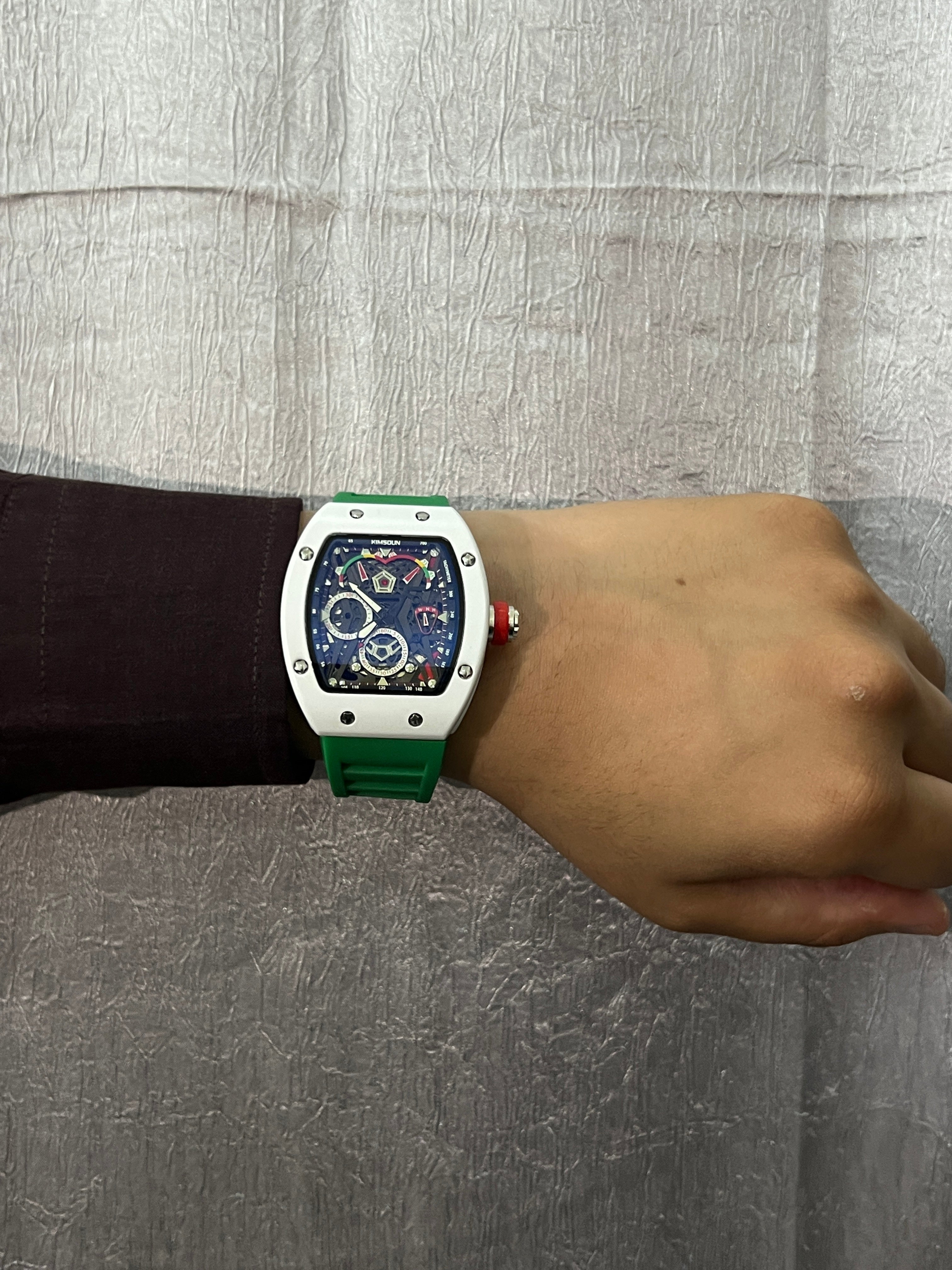 Richard Mille RM 55 Bubba Watson White Ceramic